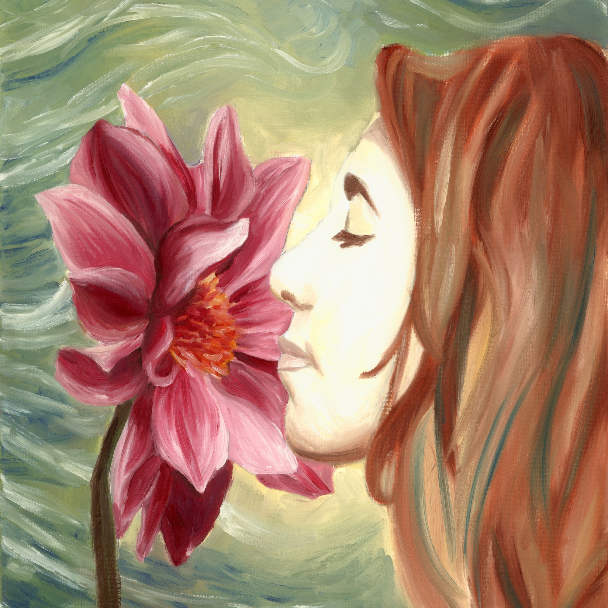 Original oil painting by Lisa Lindeman